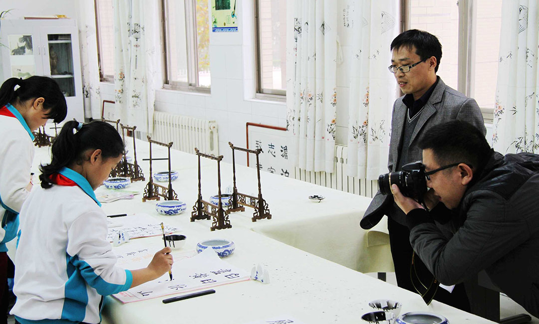 长沙长沙常州书法教育微网站开发案例